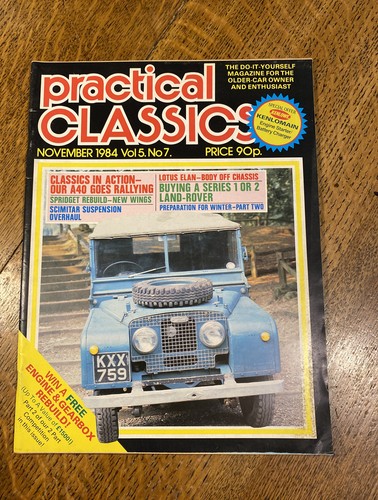 Practical classics magazine - practical,
