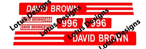 David brown 996 - brown, tractor