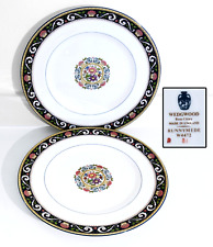 Wedgwood RUNNYMEDE 2 x Dinner Plates 27.5cm, Unused! Vintage Ceramics, England