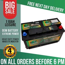 110ah leisure battery 12v - leisure,