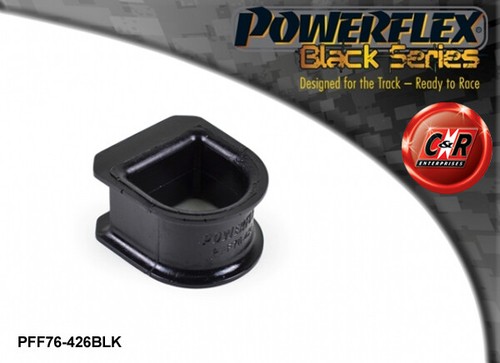 Powerflex black steer rack mnt - powerflex,
