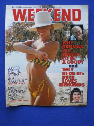 Weekend magazine lee van - lee,