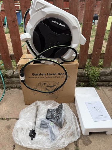 Garden hose reel 30m wall - garden,