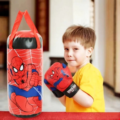 Kids plush superhero boxing - superhero,