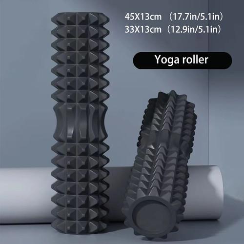 45cm yoga foam roller - foam, muscle