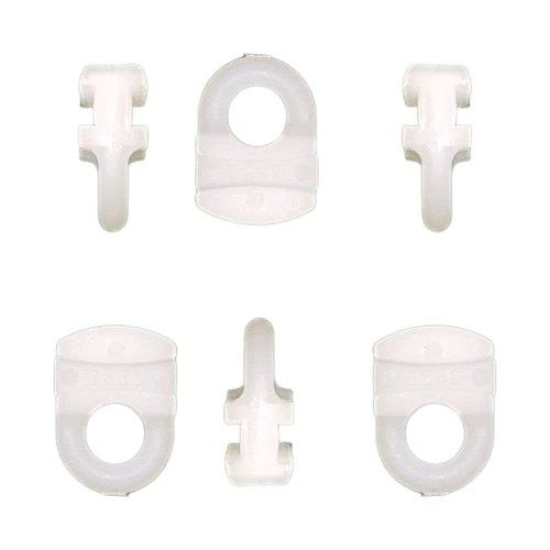 Curtain track gliders - track, hooks