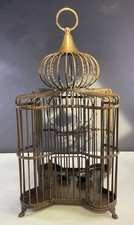 Brass Decorative Bird Cage