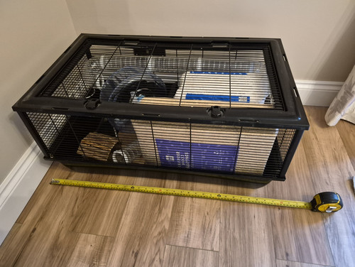 Hamster cage with - with, source