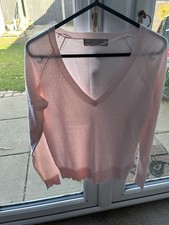 Ladies Zara V Neck Jumper M Brand New