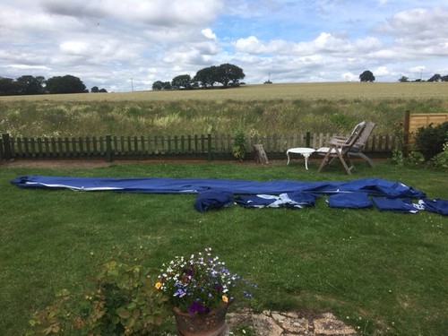 Gazebo canopy side panels - gazebo,