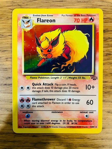 Flareon holo jungle set - jungle,