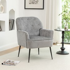 Lounge Wingback Chair Velvet