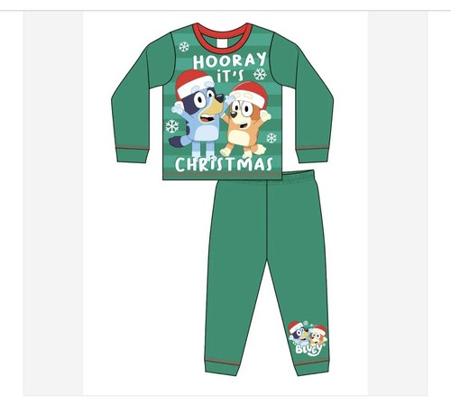 Bluey christmas pyjamas boys - bluey,