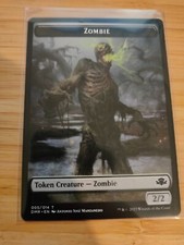 MTG Zombie Token 005 Dominaria Remastered M/NM Free UK P&P