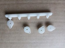 Vintage Tamiya Sandscorcher, Ranger Ball Cups / Plate X4.  Set 2