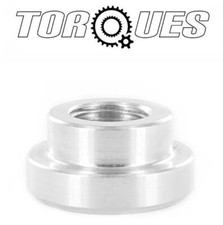 1/8" BSP Female Aluminium Weld On Fitting Ideal for Sight Gauge Fittings