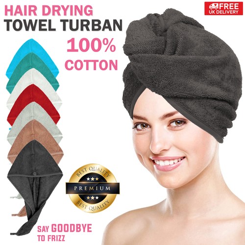 Hair towel 100 cotton head - hair, 100%