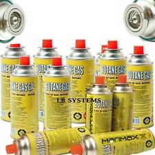 BUTANE GAS BOTTLES CANISTERS
