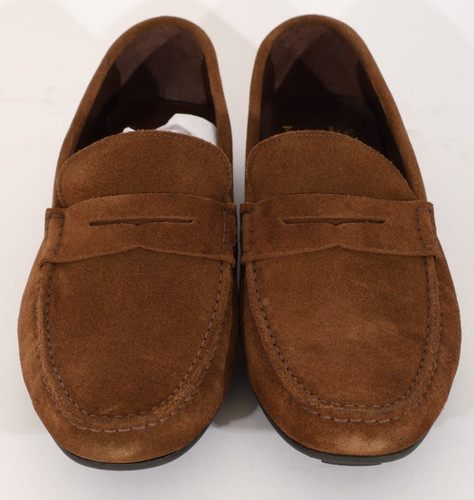 Loakes tan suede - loafer, 8
