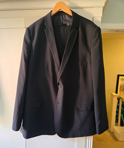 George men black suit - george, men’s