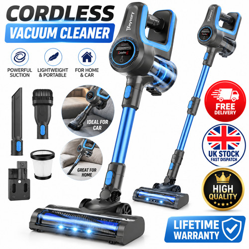 Cordless stick vacuum cleaner - cordless,