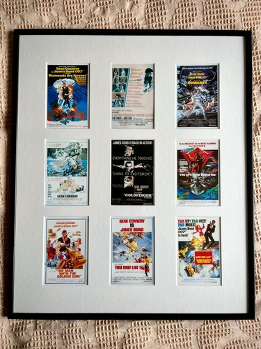 James bond 007 framed mini - framed,