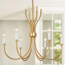Gold Chandelier Light Fixture