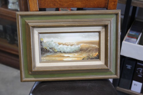 Vintage 1970s oil - 1970s, painting