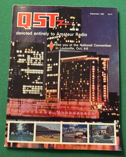 Vintage qst magazine - vintage, september