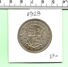 1928 KING GEORGE V 50% SILVER