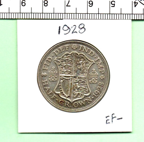 1928 king george silver - 1928,
