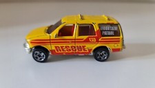 Vintage Diecast Mattel Matchbox 1998 Ford Expedition Mountain Rescue Vehicle 