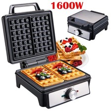 4 Slice Belgian Waffle Maker