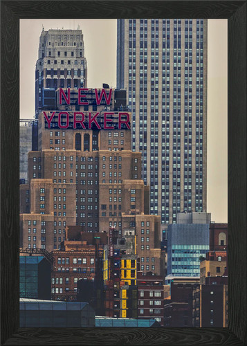 New yorker hotel framed wall - framed,