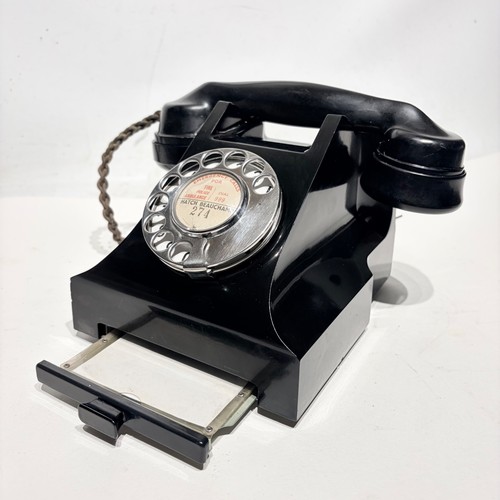 Gpo bakelite telephone 332f - gpo,