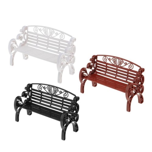 Scale railway park bench - 1/6,