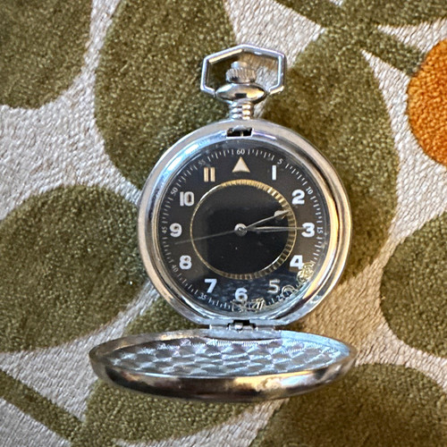 Silver tone full hunter - hunter, manual