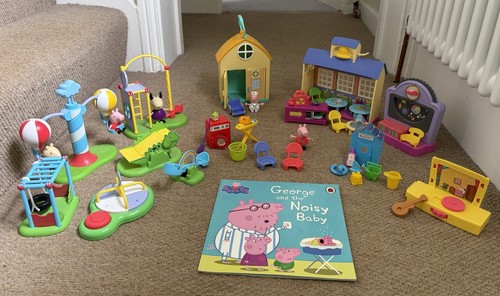 Peppa pig toy book bundle - book,