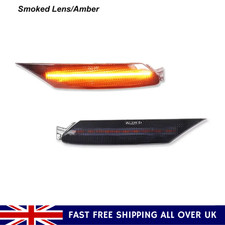 LED Front Side Marker Indicator Blinker Lights Pair For Mazda RX-8 2004–2008