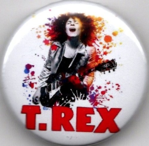 Rex pin button badge - t.rex, 25mm