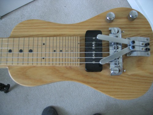 Lap steel guitar - guitar, in