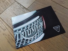 Triumph 1996 Motorcycle Range brochure. Daytona Speed Triple Trophy Thunderbird