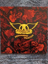 Aerosmith Permanent Vacation 1987 Vinyl LP Geffen Records WX 126 Mint Condition