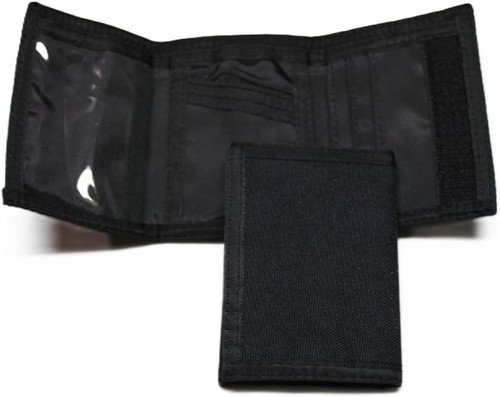 Nylon trifold credit card - trifold,