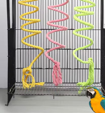 Bird Toy Spiral Cotton Rope