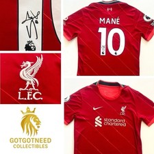 Sadio Mane Hand Signed