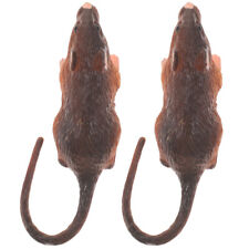 2Pcs Fake Rat Animal Model Toy
