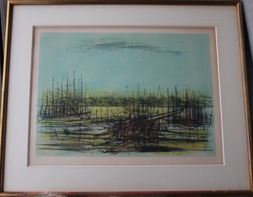 Jean carzou lithograph - jean,