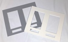 Multi Aperture Photo Picture Mounts Cut to Order Any Design Bespoke Custom Style