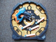 NERF TARGET & SMALL NERF DART GUN VGC ADULT OWNED